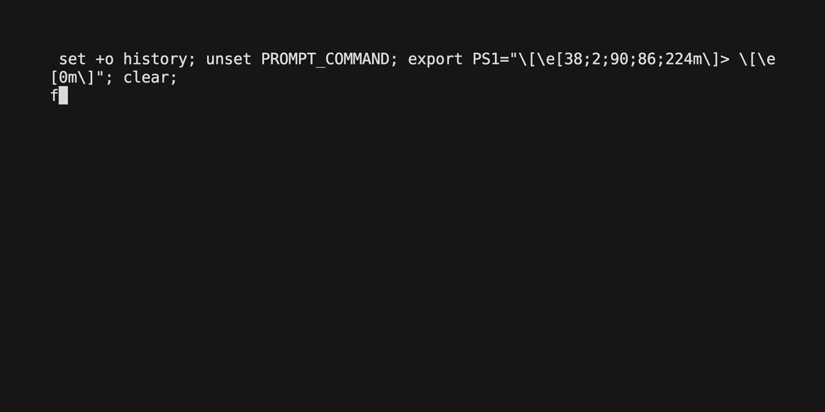 example of gum filter with no limit